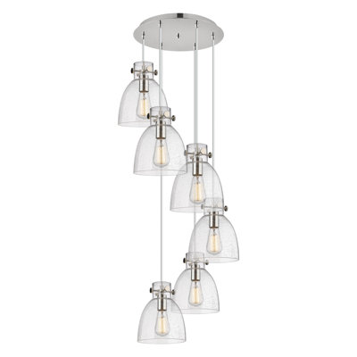 Luminaire suspendu 6 lumières Amrith