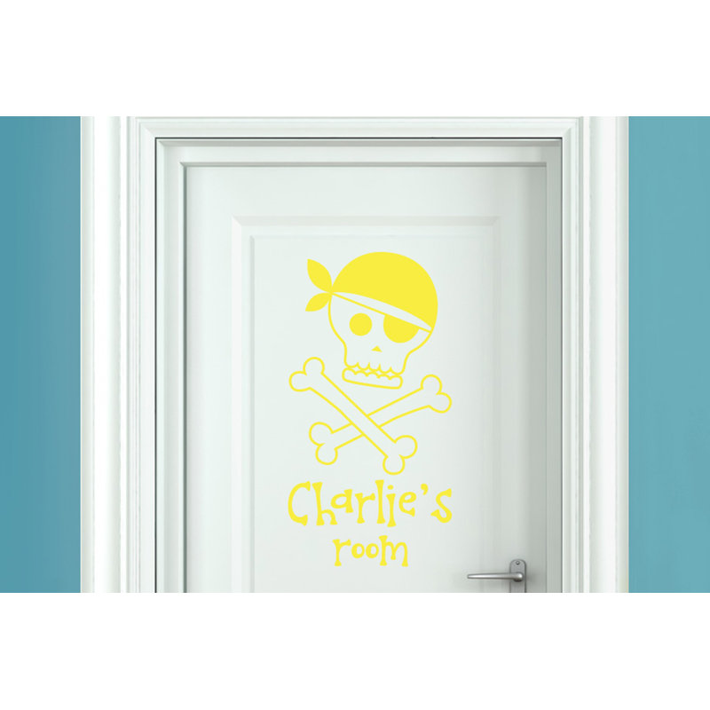 Nautical & Beach Wall Decal, Bright Yellow