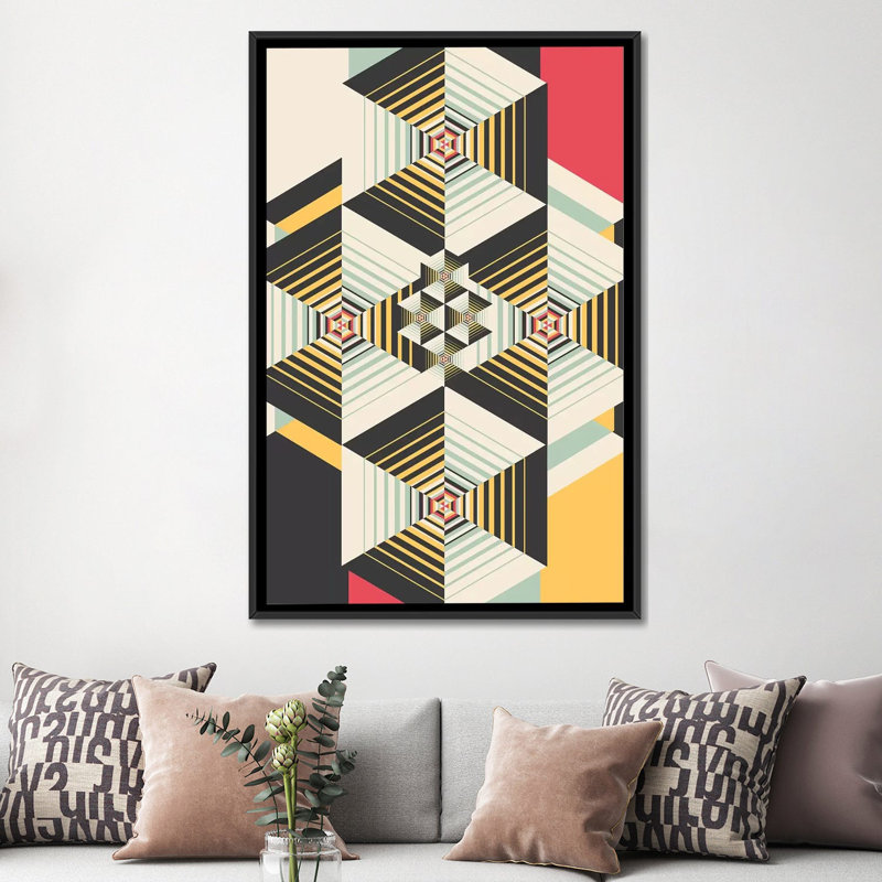 «La Plus» par Danny Ivan, reproduction sur toile tendue sur châssis, H 26 po x l 18 po x P 1,5 po, Toile encadrée noire