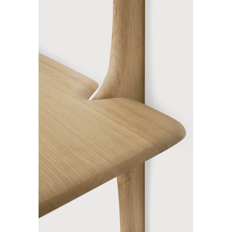 PI 3 Piece Tiered Shelf, Oak Wood