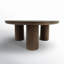 Table basse ronde en bois massif Columnia-96122945