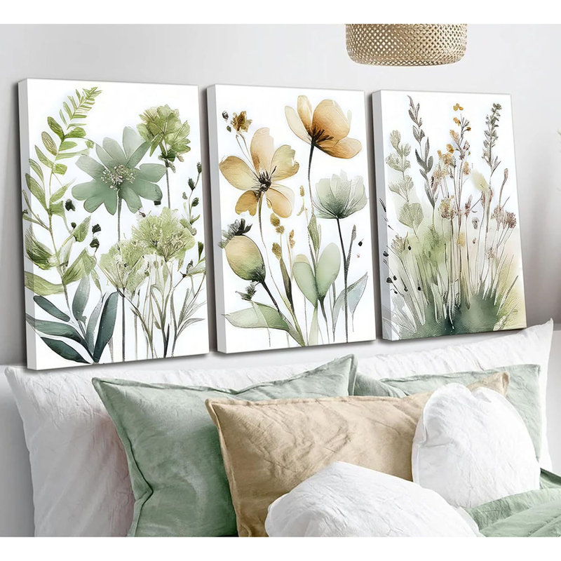 3 Piece Wrapped Canvas Print