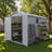 6 Ft. W X 10 Ft. D Resin Outdoor Storage Shed, Weather-resistant Outdoor Storage With Reinforced Design-110872134