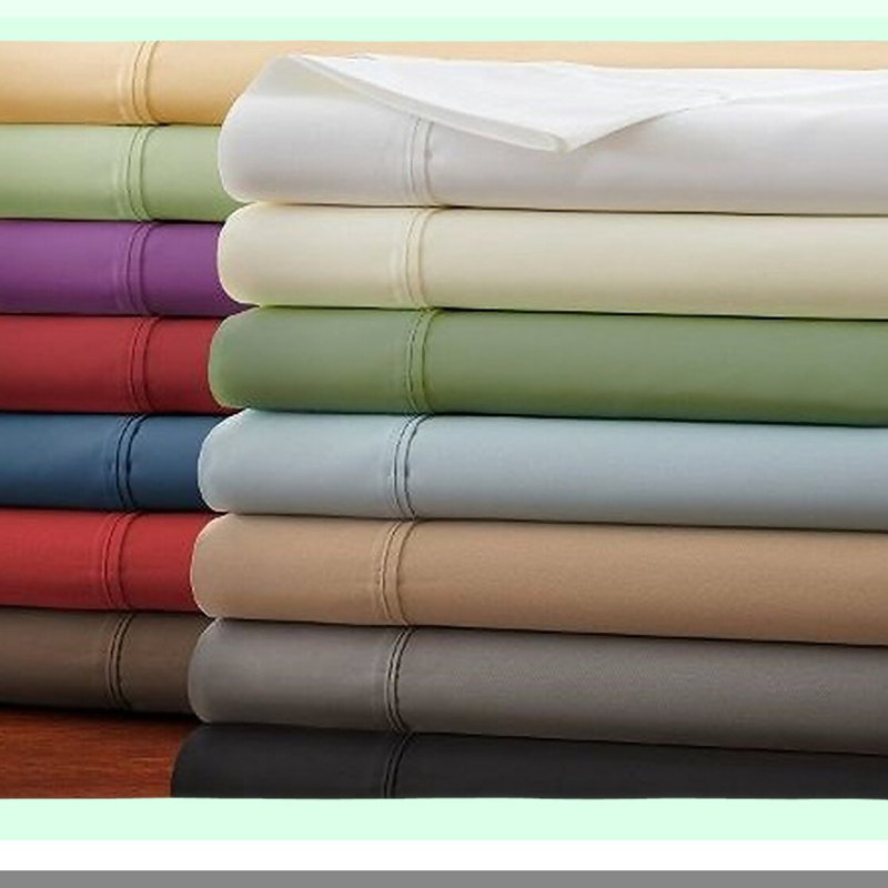 LuxurySoft Wrinkle-Free Hotel Bed Sheet Set - 1500 Thread Count - Ultra Soft & Luxurious - 4 Piece Set, Full Sheet Set, Sage