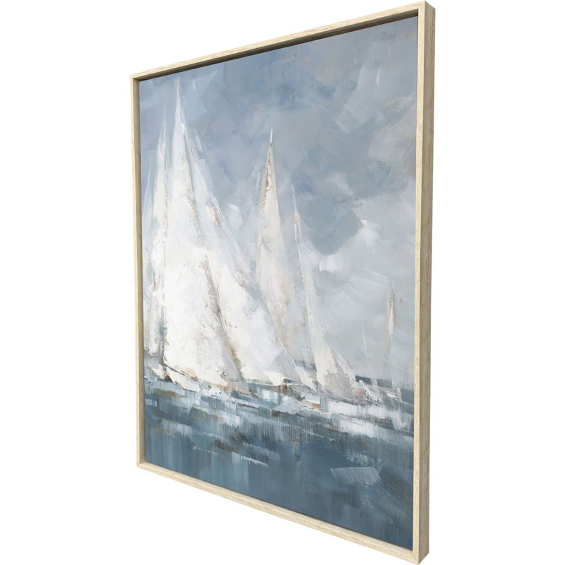 Racing in Wind I Canvas