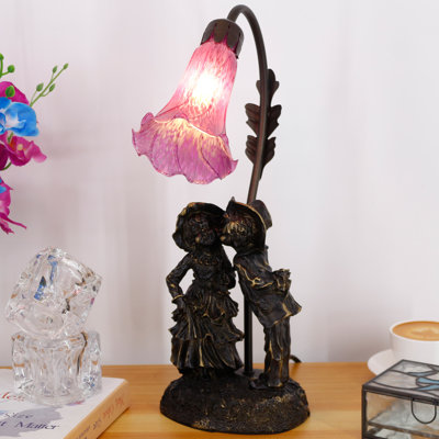 Amarillo Resin And Metal Desk Lamp