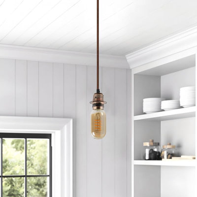 Vintage Threaded E27 Industrial Edison Screw Lamp Socket Holder for Pendant Lights, Wall Lights and DIY Lighting Projects