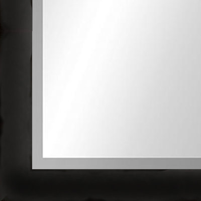 Wood Flat Wall Mirror