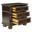 Table de chevet en bois massif Angelmarie