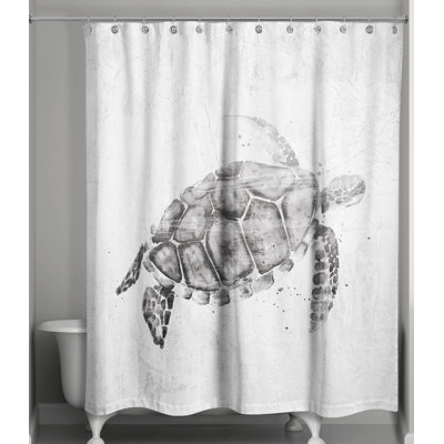 Rideau de douche simple Sherita