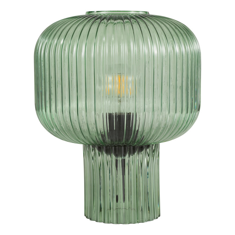 Glass Table Lamp Lamp, Green