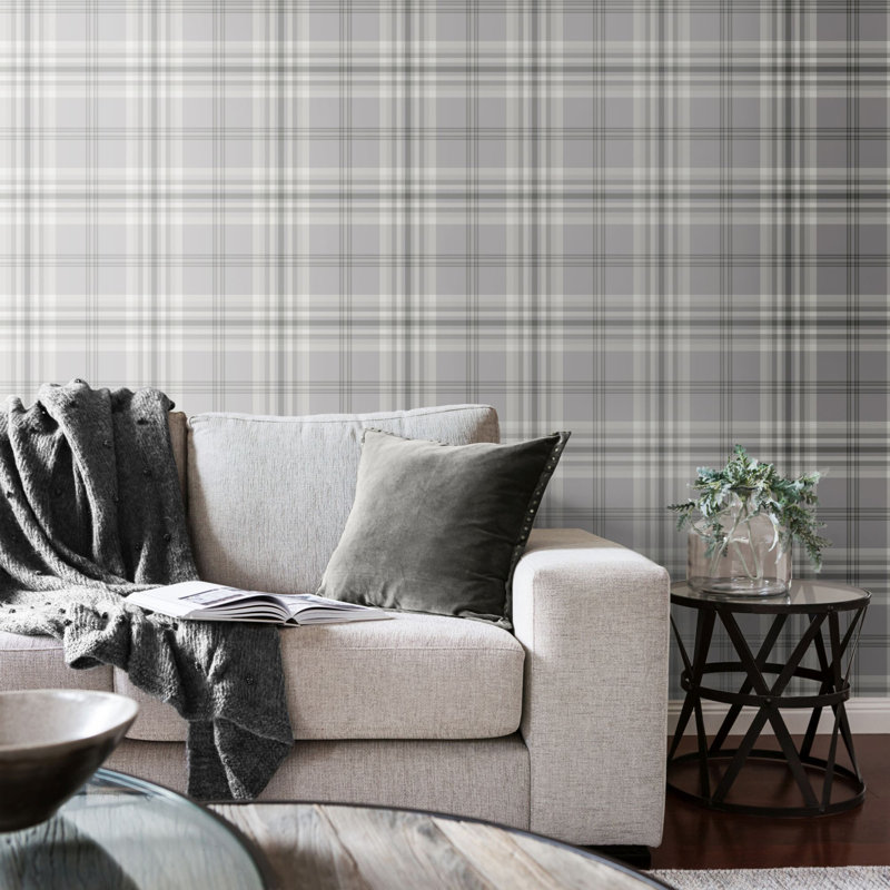 Kelso 10.05m x 53cm Matte Wallpaper Roll, Silver