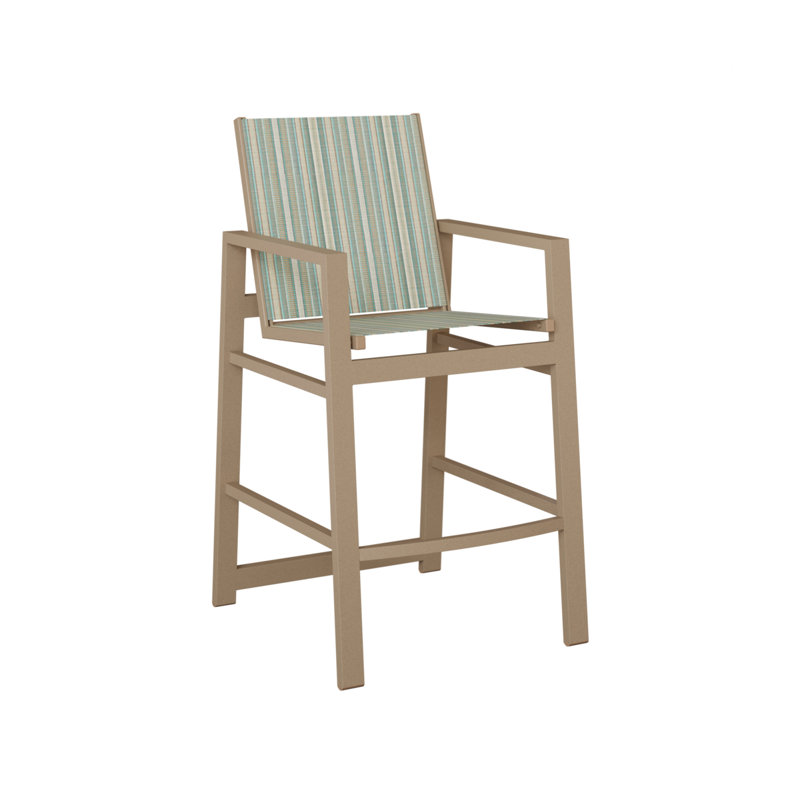 Chaise berçante Berlin Gardens Vida Slings, Chêne veiné de bois, Spa à rayures Windsor