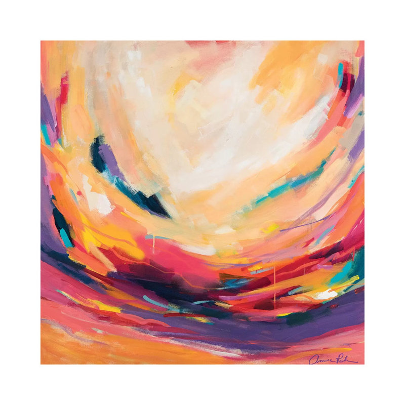 New Born by Amira Rahim - Wrapped Canvas Painting, 45.72 cm H x 45.72 cm W x 3.175 cm D
