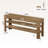 47.24" Entryway Shoe Bench with 2-Tier Storages for Hallway