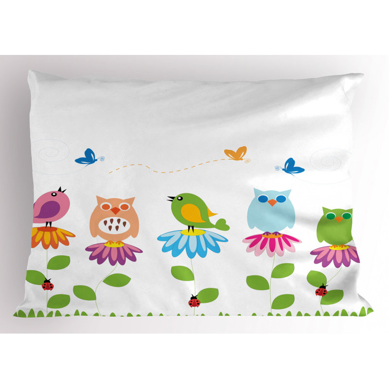 Ladybug Pillow Sham, Twin