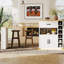 Wood Kitchen Island-470776630