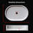 Carrara Gray Natural Marble Bathroom Vessel Sink-124471351
