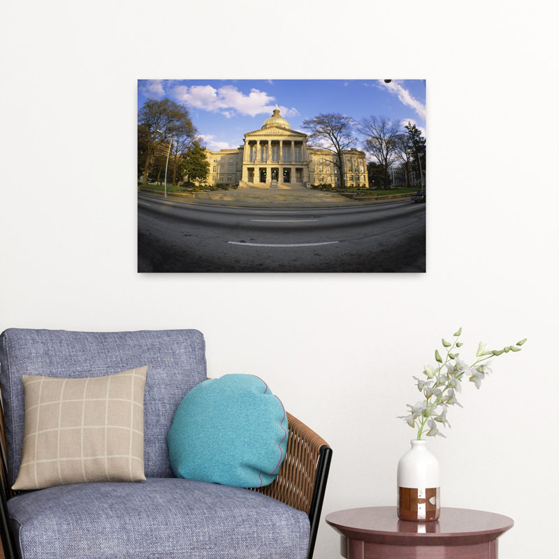 Facade of a government building State Capitol Building Atlanta Georgia USA 1 Piece Wrapped Canvas Wall Art