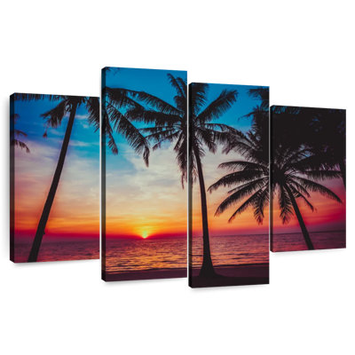 Gillard, coucher de soleil tropical Gillard