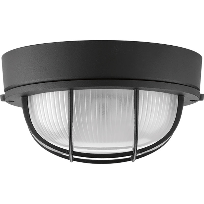 Sedwick 1 - Bulb Outdoor Bulkhead Light, Black