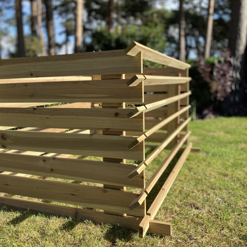 Wood Stationary Composter