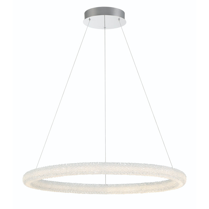 Sassi 1 light Chandelier in Chrome