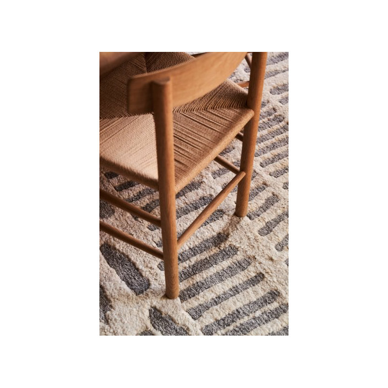 Timber Ash Area Rug, Rectangle 4' x 6'