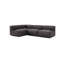Canapé modulaire en cuir Cleon-63129503-63373571