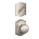 Plymouth Single Cylinder Interior Knob Set (Exterior Portion Sold Separately)