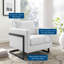 Fauteuil d'appoint en tissu Posse-580356341-663266817