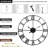 Large Silent Wall Clock With Roman Numerals - Vintage Modern Design Metal Wall Clock For Living Room, Bedroom, Office - Battery Operated, Non-Ticking Sweeping Movement-119800899-119800897
