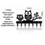 Sterre Owl Desgin Wall Organiser 7 Hooks