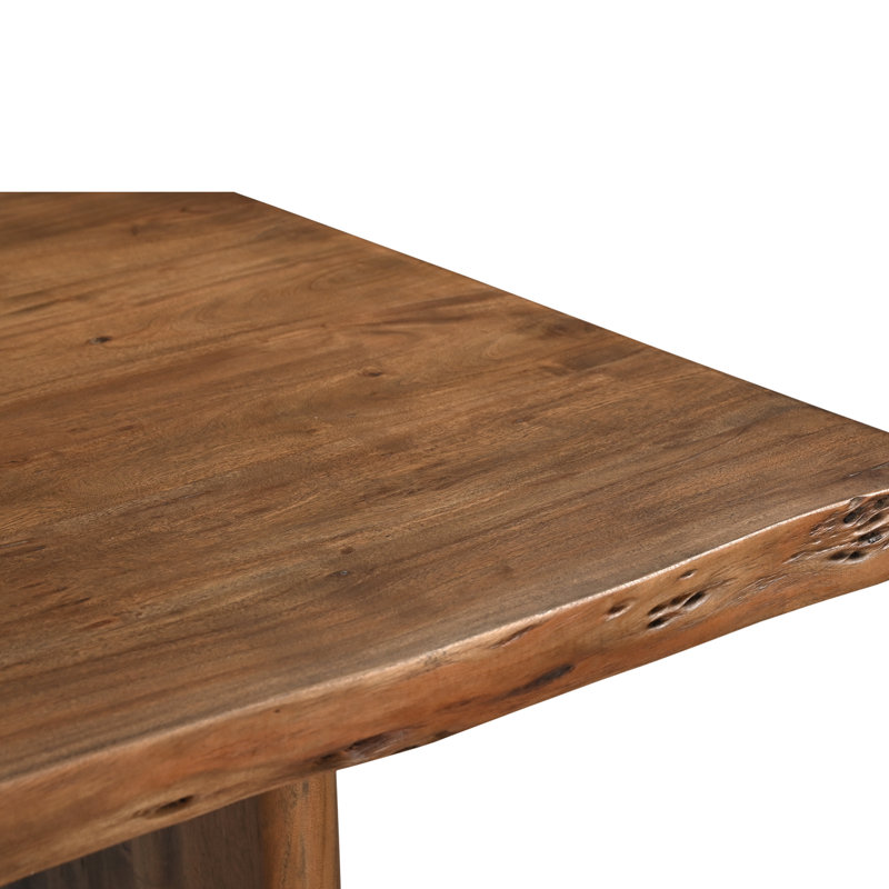 Lila Large Dining Table Brown, 30" H x 78" L x 40" W