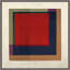 Overlapping Color 1' Framed Graphic Art Print on Glass