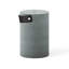 Linen Faux Polyester Laundry Basket with Handles-1111807836