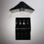 Monster Hinge Hinges Black Acrylic Plastic