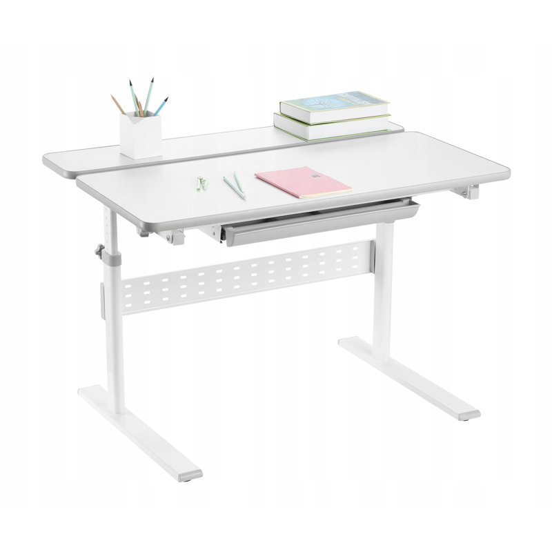 Bureau d'art l 38,6 po, Gris