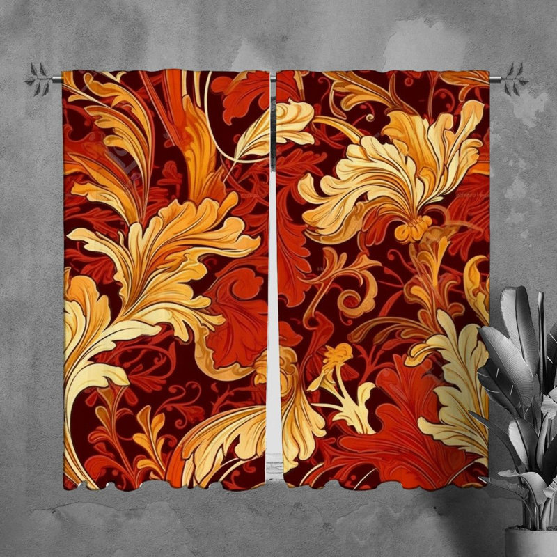 Kaylor Room Darkening Curtain Pair, 20" W x 61" L