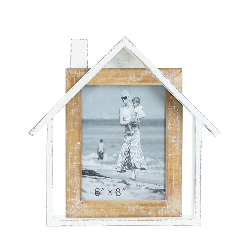 Cadre photo en bois 12,5 po.