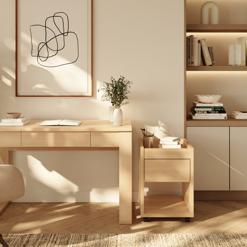 Classeur mobile Solen, Beige