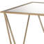 Table de bout à miroir Elegant Ash