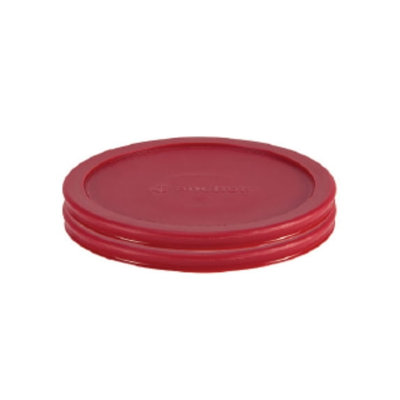 Anchor Hocking 30% Stronger Replacement Lid 2 x 7 Cup / 1.7 L / 1.75 qt, Red, Round, Improved