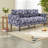 Spacious Blue Loveseat Sofa, Polyester Upholstered Modern Sofas For Home