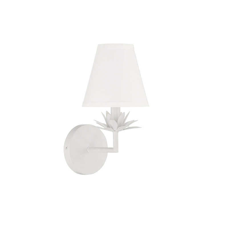 Applique murale articulée 1 lumière Idalia, Blanc