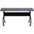 Rectangle 2 Person Flip Top Training Table with Casters and Modesty Panel and Cable Management-61068812