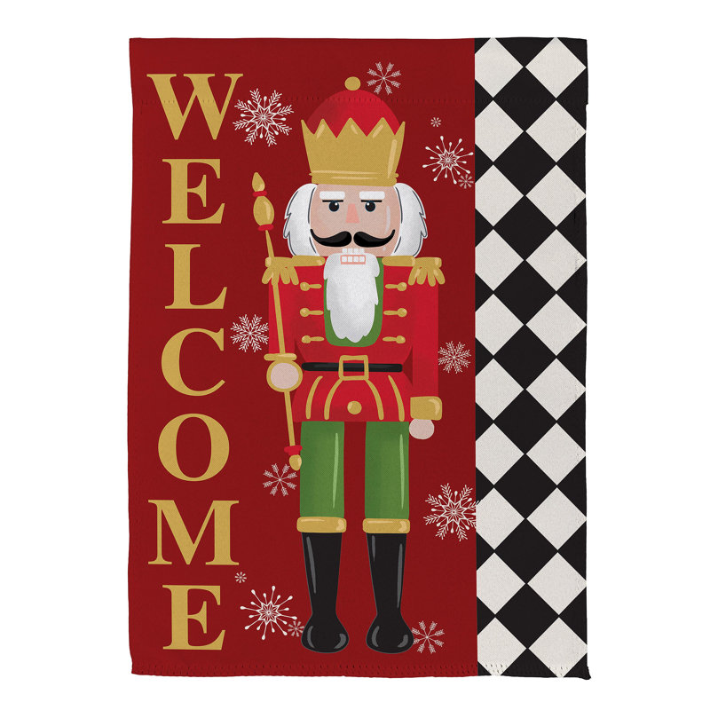 Drapeau de jardin Welcome