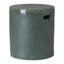 TABOURET ROND, KELP VERT 16 x 16,5 po