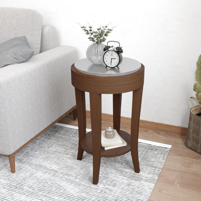 Solid Wood End Table