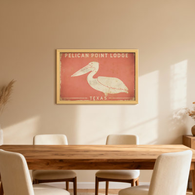 Animaux, signe de Pelican Point Lodge, Texas
